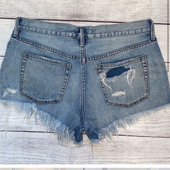 Free People We The Free Denim Shorts - Picture 10 of 10